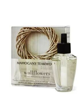 MAHOGANY TEAKWOOD WALLFLOWERS REFILLS 2-PACK